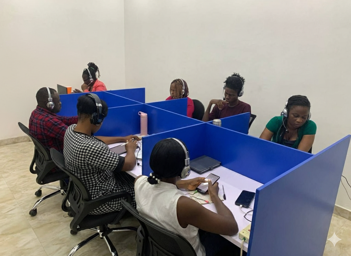 Consumer Ideas interviewers conducting household survey